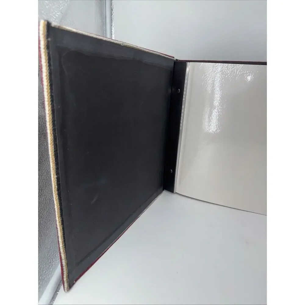 Vintage United States Marine Corps Scrap Book Photo Album 13x13 Military Soldier